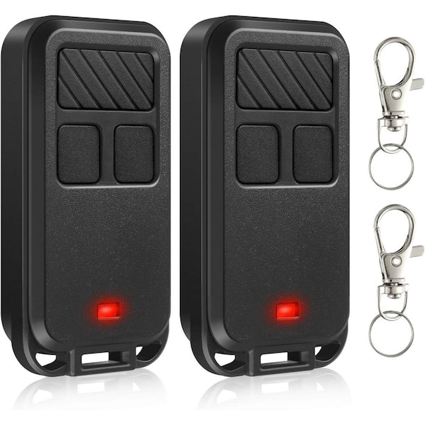 2-Pack Long Range Garage Door Opener Remote Compatible with Chamberlain Lift Master Sears Craftsman 890MAX