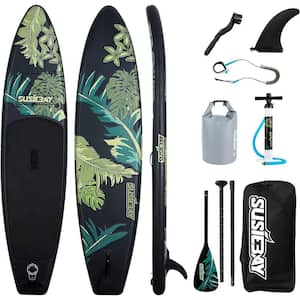 Susiebay Inflatable Paddle Board, 11 ft. Stand UP Paddle Board Traveling Board, Sup Board