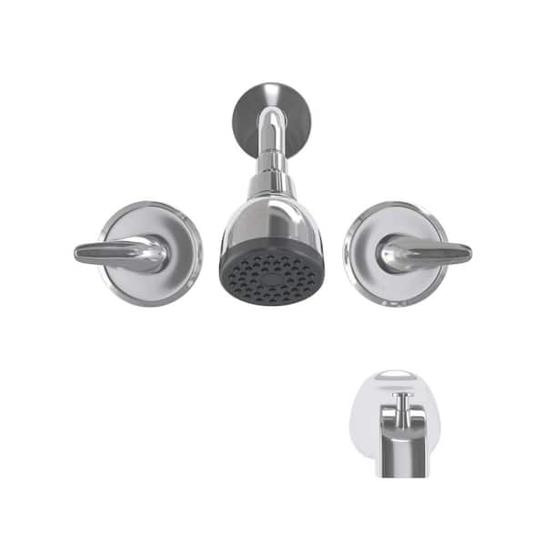 Brand New Glacier Bay Aragon 1002 831 909 Chrome TUB & SHOWER SET 