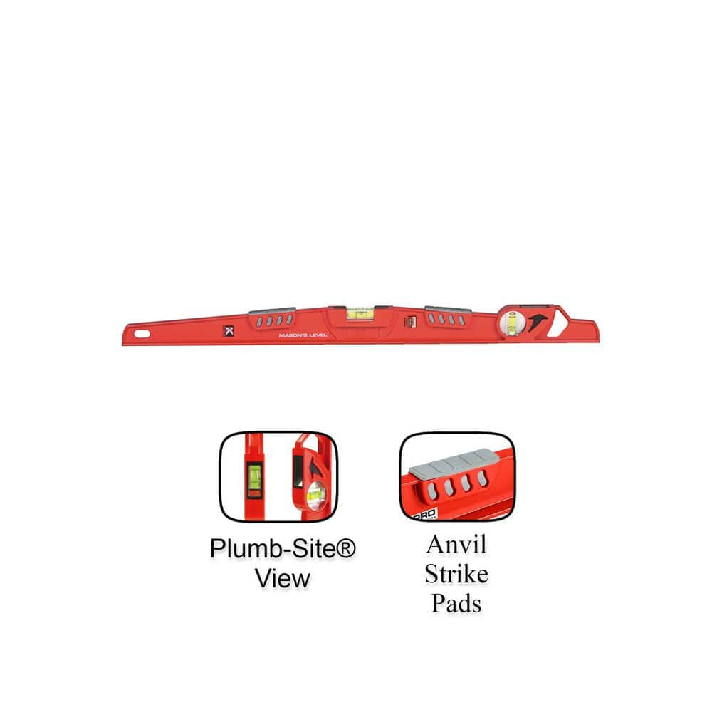 UPC 739632000125 product image for 32 in. Shark Mason's Level with Plumb Site | upcitemdb.com