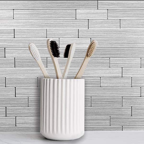  Alwayspon 25 Pcs Brushed Silver Self-Adhesive Tile Transfer,  Peel and Stick Tile Decal, Water-Proof Backsplash Wall Tile Sticker for  Kitchen Bathroom Decor, Copper Metallic Mosaic, 4x4inch : Tools & Home  Improvement