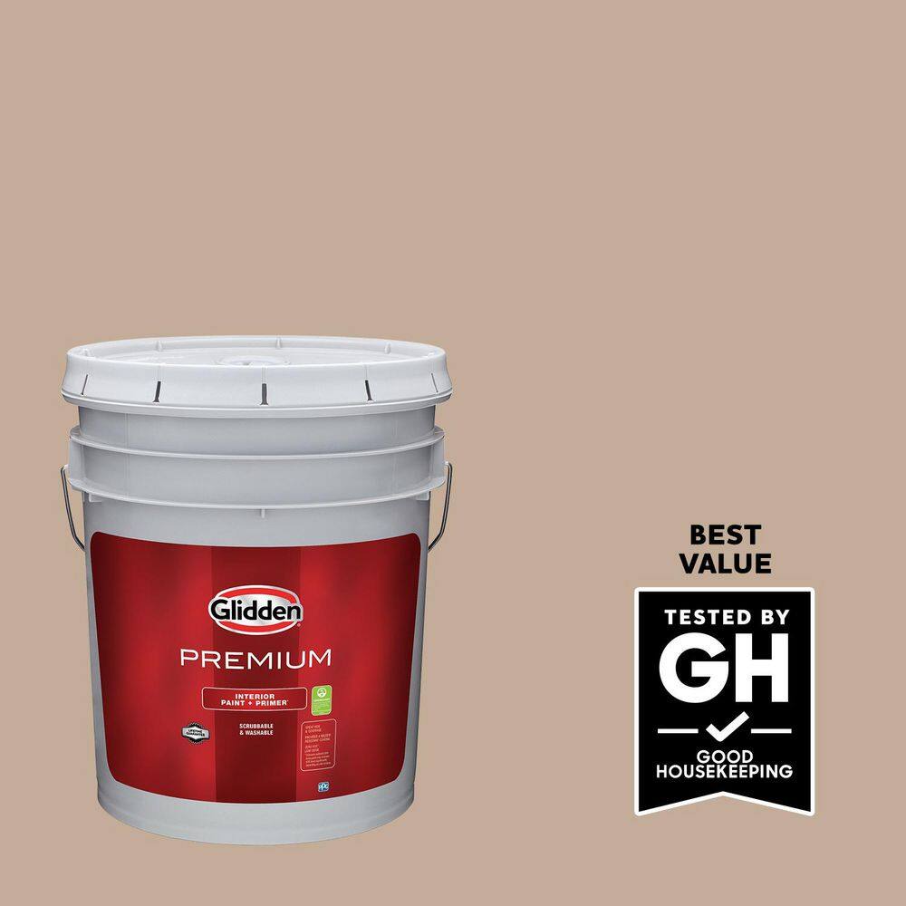 Glidden Premium 5 gal. #PPG1079-4 Transcend Satin Interior Latex