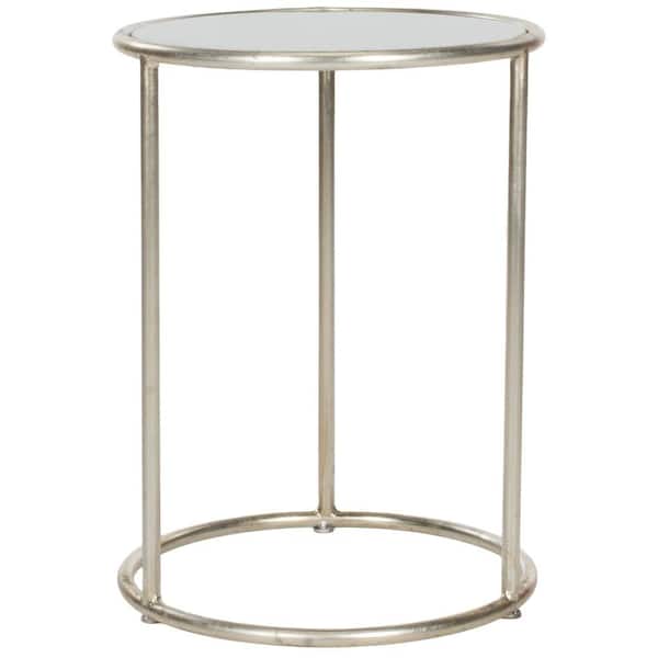 SAFAVIEH Shay Silver/Gray End Table