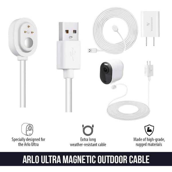 USB Cable for Arlo Pro Security Cameras Charger Data Lead Wire 