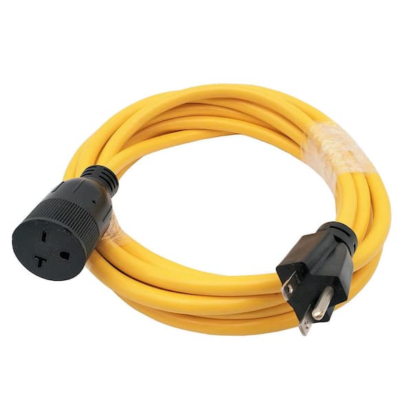 16 ft. SJTW 12/3 20 Amp 250-Volt NEMA 6-15 Indoor/Outdoor Extension Cord