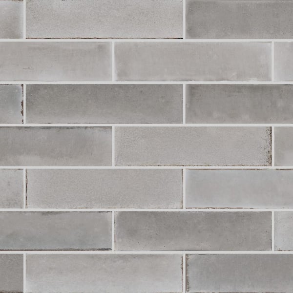 Daltile Scrapbook Memory Grey 2 in.x 8 in. Glazed Porcelain Floor and Wall Tile (336.96 .sq. ft./pallet)