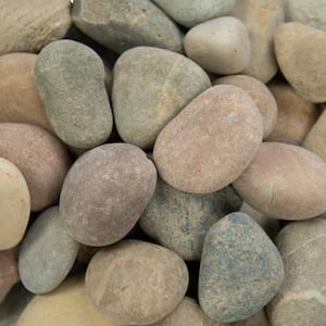 Multi-Colored 0.5 cu. ft. per Bag (0.25 in.- 0.75 in.) Bagged Landscape Pebbles (55 Bags/Covers 22.5 cu. ft.)