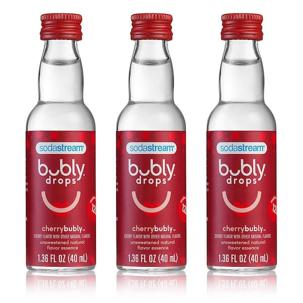 SodaStream 40 ml bubly Cherry Drops (Case of 3)