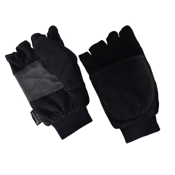 Fingerless Stretch Fleece Gloves