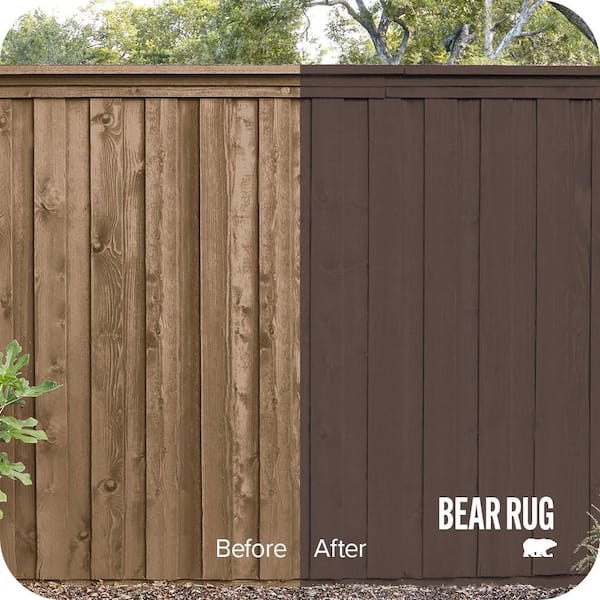 5 gal. #S-G-790 Bear Rug Solid Color House and Fence Exterior Wood Stain