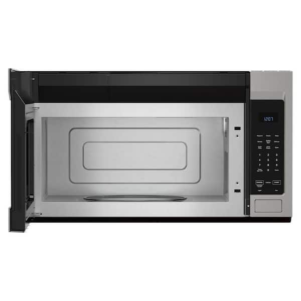 Maytag 30 in. W 1.1 cu. ft. Fingerprint Resistant Stainless Steel Flush  Built-In 1000-Watt Over the Range Microwave MMMF6030PZ - The Home Depot