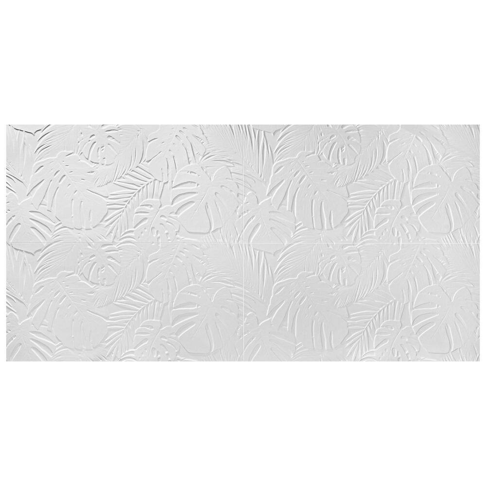 Flora Bianco White 23.62 in. x 47.24 in. Textured Matte Ceramic Wall Tile (15.49 Sq. Ft. / Case) price history on PriceWatchPro