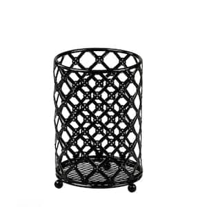 Black Lattice Cutlery Holder