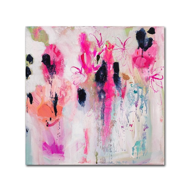 Trademark Fine Art 24 in. x 24 in. "Unintentional Beauty" by Carrie Schmitt Printed Canvas Wall Art