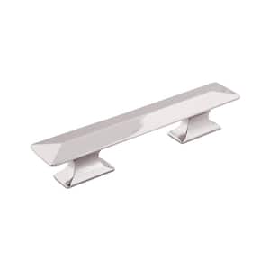 Bungalow 3 in. and 3-3/4 in. (96 mm) Center-to-Center Polished Nickel Cabinet Pull (10-Pack)