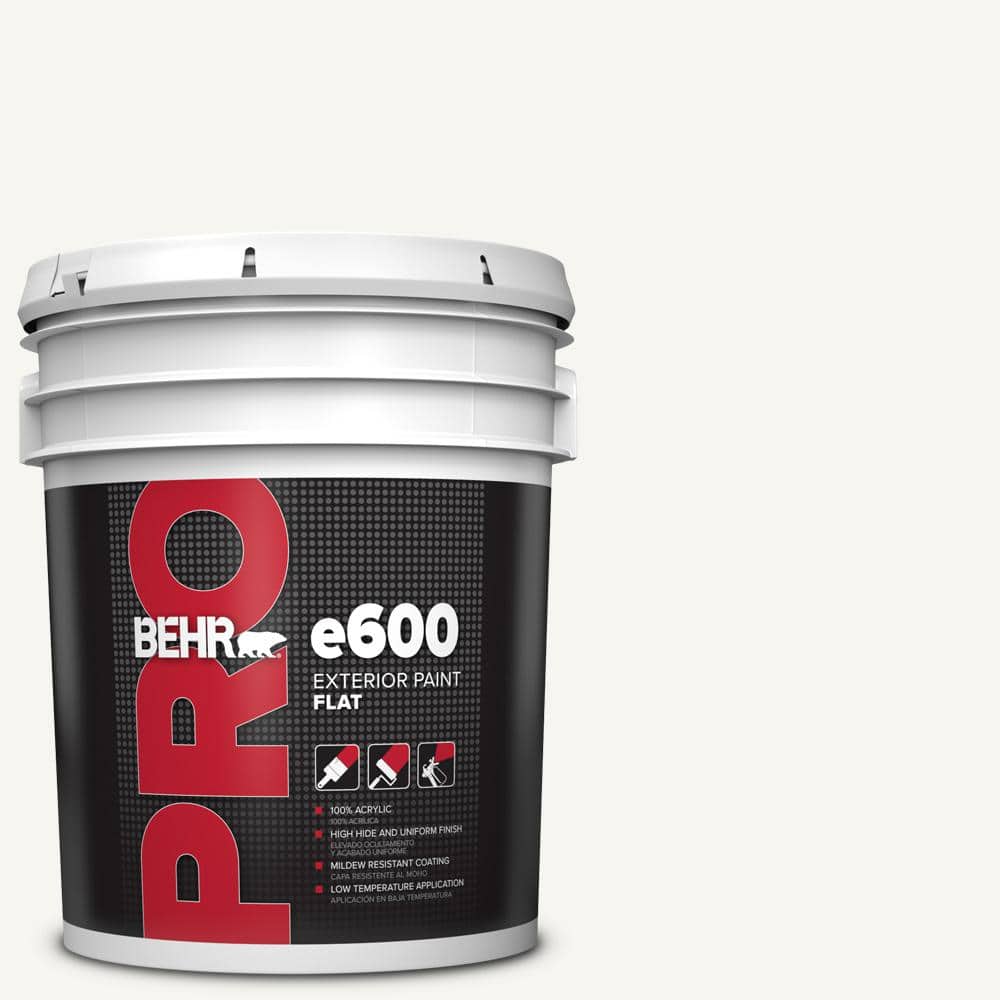 5 gal. #HDC-CT-18G Cotton Ball Flat Exterior Paint price history on PriceWatchPro