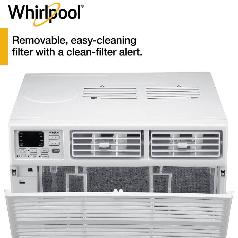 12000 BTU White Digital Window Air Conditioner with Remote