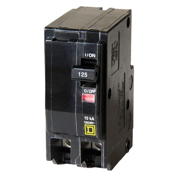 Square D QO 125 Amp 2-Pole Circuit Breaker