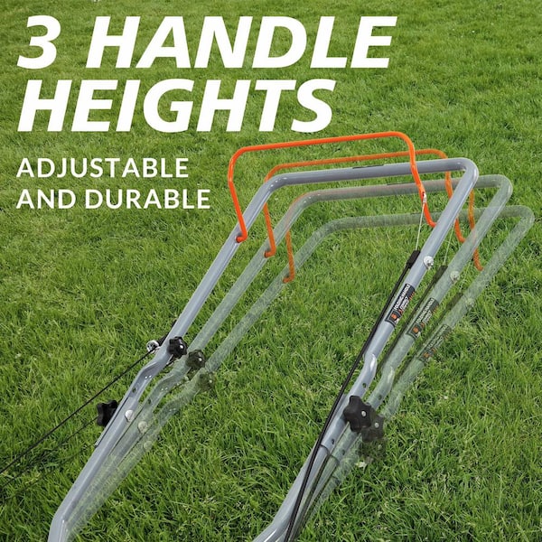 YARDMAX 21 in. 170cc 3-in-1 Gas Walk Behind Push Lawn Mower with