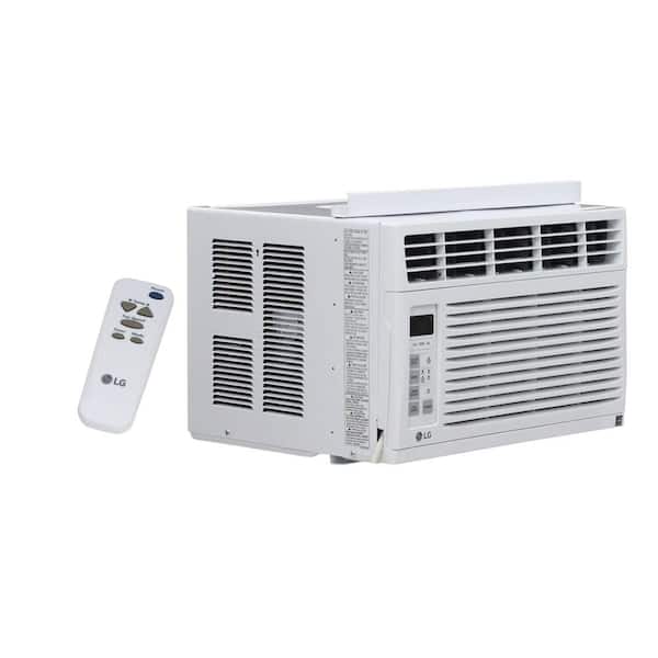 LG 6,000 BTU 115-Volt Window Air Conditioner with Remote