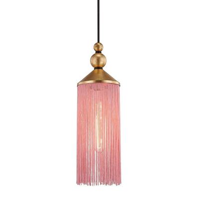 Featured image of post Pink Glass Hanging Light