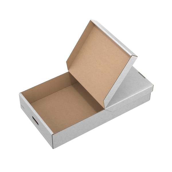 Pratt Retail Specialties White Paper Under bed Shoe Storage (32 in
