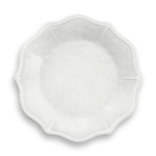 TarHong Savino White Melamine Dinner Plate (Set of 6)