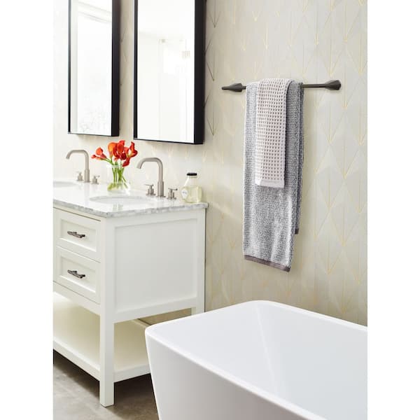 St. Vincent 24 in. (610 mm) L Towel Bar in Oil Rubbed Bronze