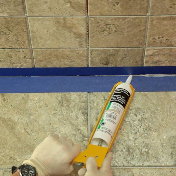 Custom Building Products Commercial #546 Cape Gray 10.1 oz. Silicone Caulk