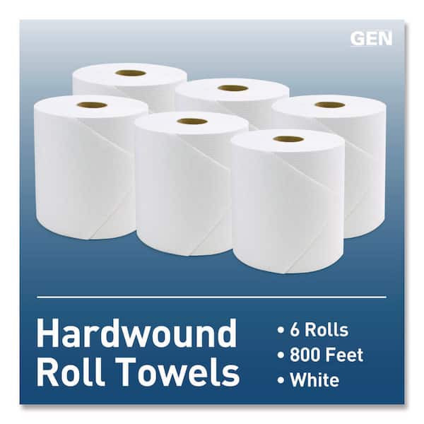 Hardwound Roll Towels, 8 Hardwound Roll Towels, 8