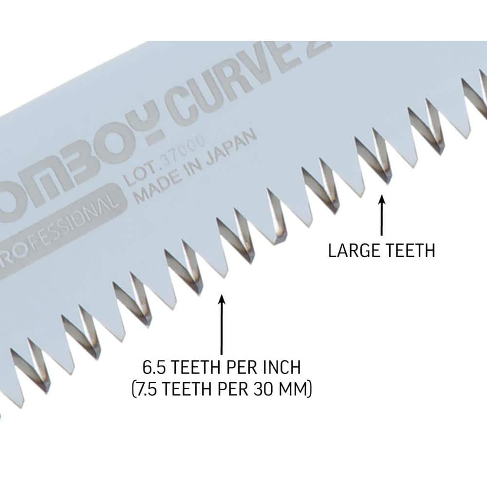 Gomboy 210 mm Curve Large Teeth Professional Saw - Thumbnail 5