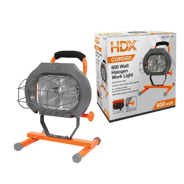 600-Watt Halogen Portable Work Light