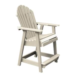 Hamilton Whitewash Counter-Height Recycled Plastic Outdoor Dining Chair