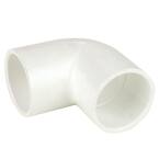 1 in. Schedule 40 PVC 90° Slip Connection Elbow Fitting