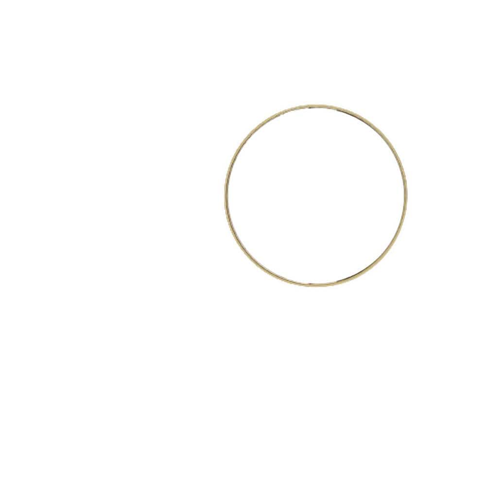 Hot Seller Gold 30 in. W x 30 in. H Modern Round Fiberglass Framed Mirror