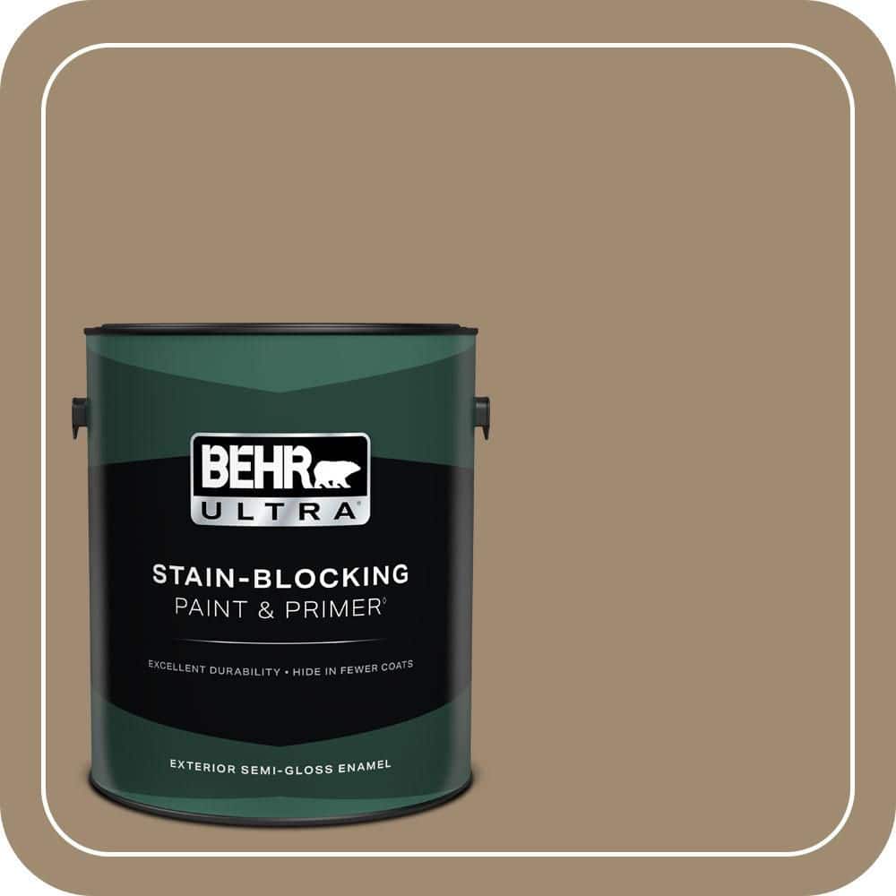 1 gal. #PMD-102 River Mud Semi-Gloss Enamel Exterior Paint & Primer price history on PriceWatchPro