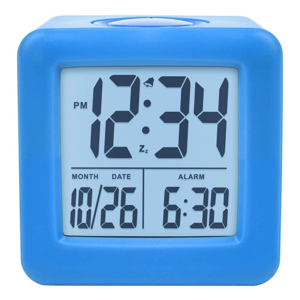 75905 Equity by La Crosse 1.8" LED Quick Set Alarm Clock with High/Low Dimmer 