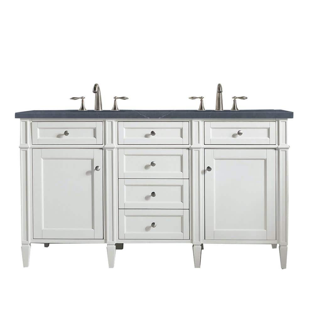 James Martin Vanities Brittany 60 in. W x 23.5 in.D x 34 in. H Double