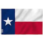 ANLEY Fly Breeze 4 ft. x 6 ft. Polyester State Texas Flag 2-Sided Flags ...