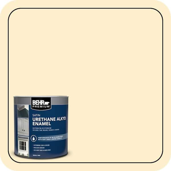 1 qt. #360A-2 Morning Sunlight Satin Enamel Urethane Alkyd Interior/Exterior Paint