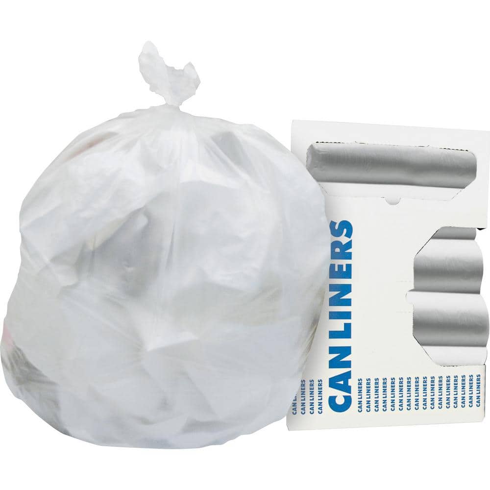 Sani-Liner Trash Bag, 7 gal., Paper, Flat Pack, Brown, PK 250 - SLWS1717