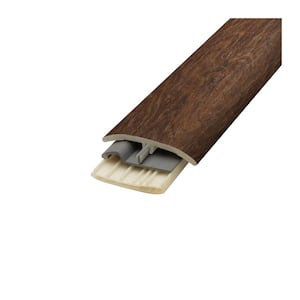 Lowland Forest Oak 0.31 in. T x 2 in. W x 78.7 in. L Vinyl 4-in-1 Molding