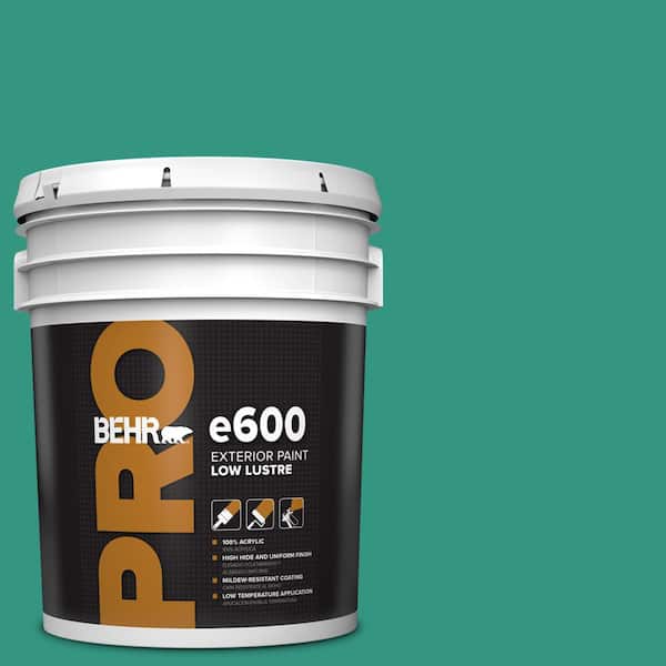 BEHR PRO 5 gal. #P440-6 Esmeralda Low Luster Exterior Paint