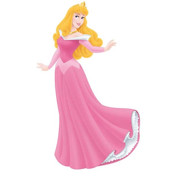 RoomMates 5 in. x 19 in. Disney Princess Sleeping Beauty Peel and Stick Giant Wall Decal (15-Piece)