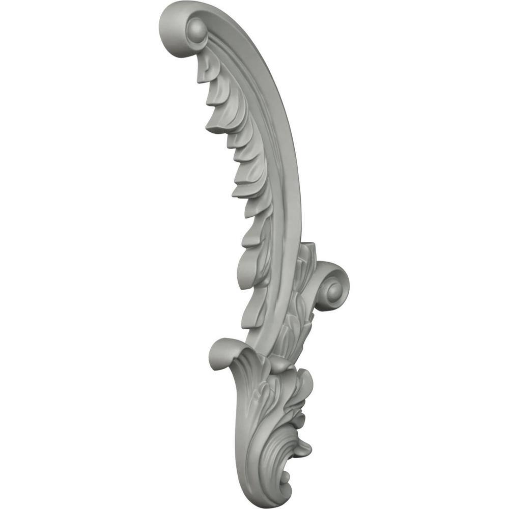 Medway 6.63'' White Primed Urethane Scroll Onlay