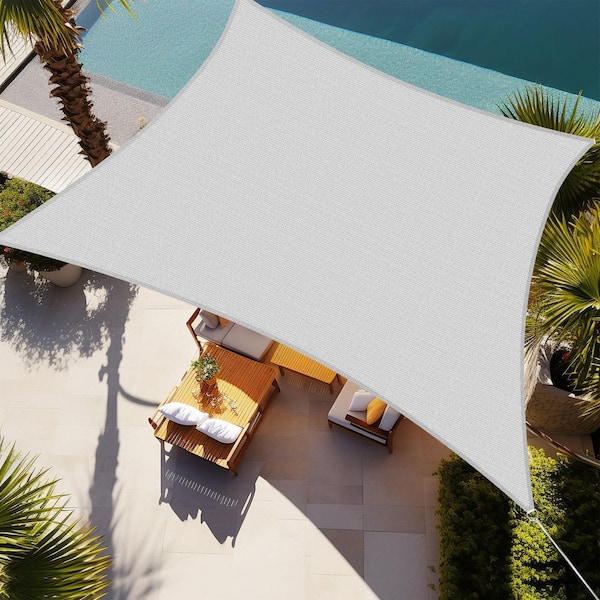 20 ft. x 26 ft. Rectangle Sun Shade Sail - UV Block Canopy for Patio, Garden, Deck, Backyard, and Outdoor Activities