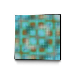 20 in. x 20 in. "Pi_dot_pi_1-2_3" by Xos Salgado Framed Wall Art