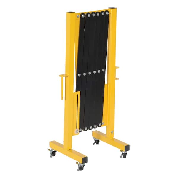 Vestil 139 in. x 40 in. Aluminum Expand-A-Gate with Wheels