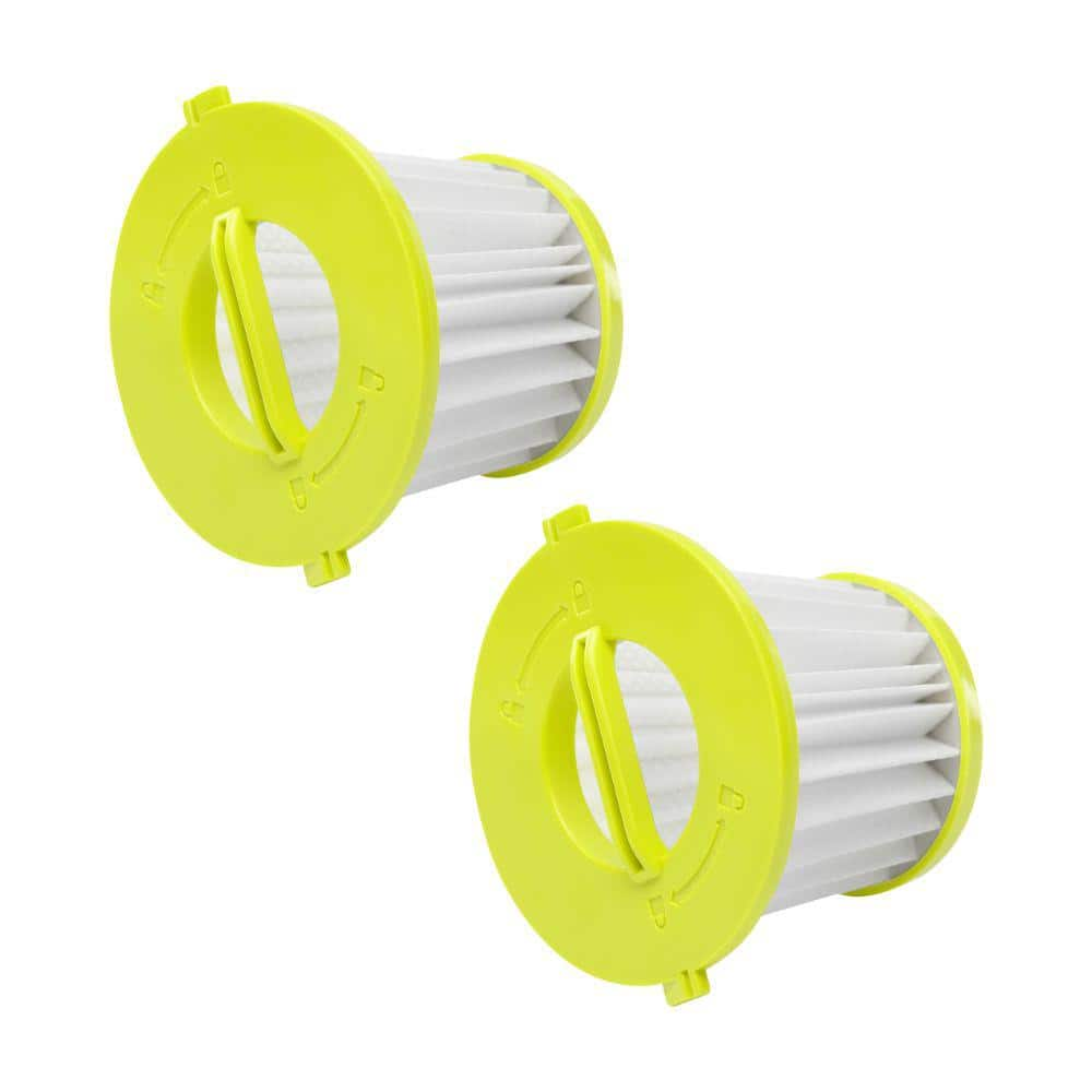 RYOBI Hand Vacuum Standard Replacement Filter (2-Pack) A32F05 - The ...