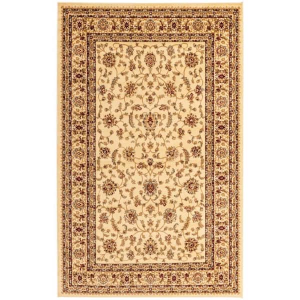 Unique Loom Voyage St. Louis Ivory 5' 0 x 8' 0 Area Rug